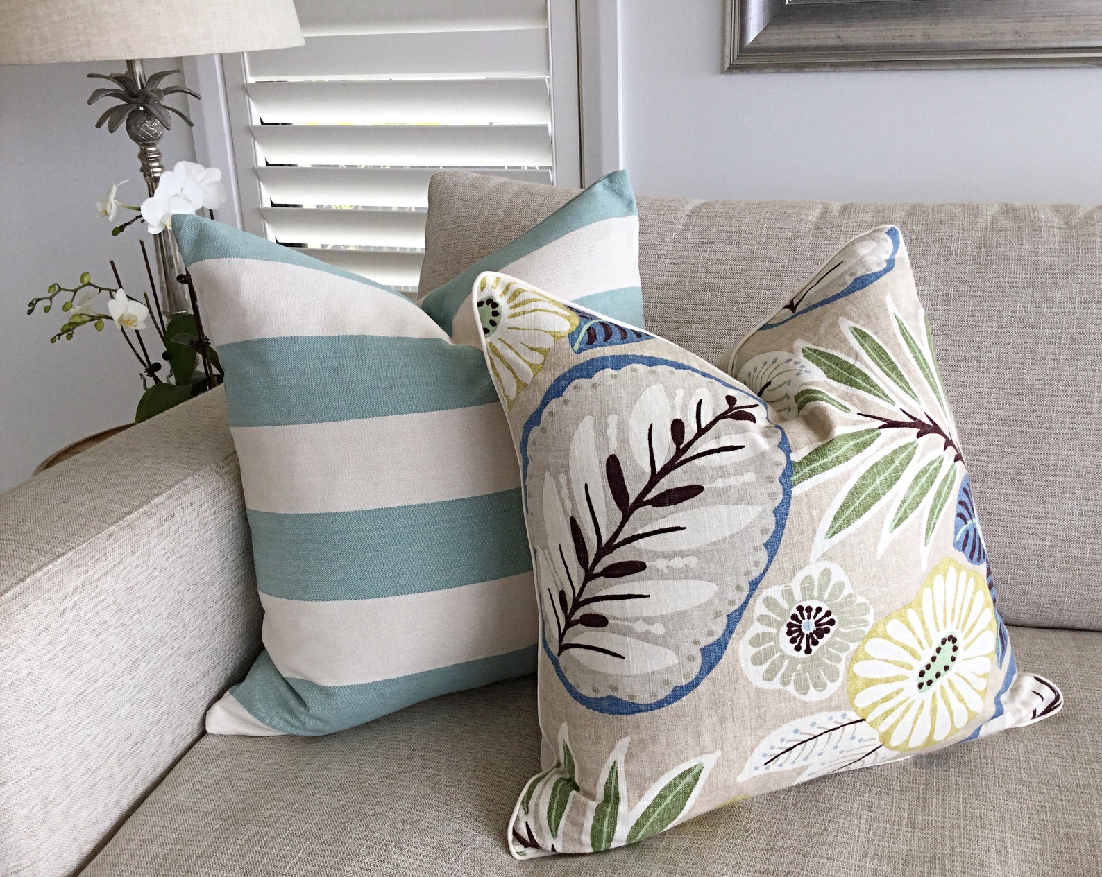 Cushions Beach House Decor Linen Cushion Cover Etsy Australia