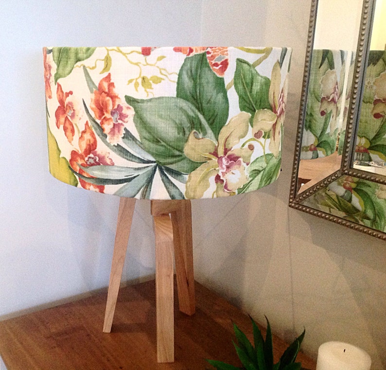 Lampshade Lamp Shade Tropical Style Coastal Decor Lamp Etsy
