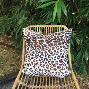Sunbrella Animal Print Outdoor Pillows Sunbrella Outdoor | Etsy