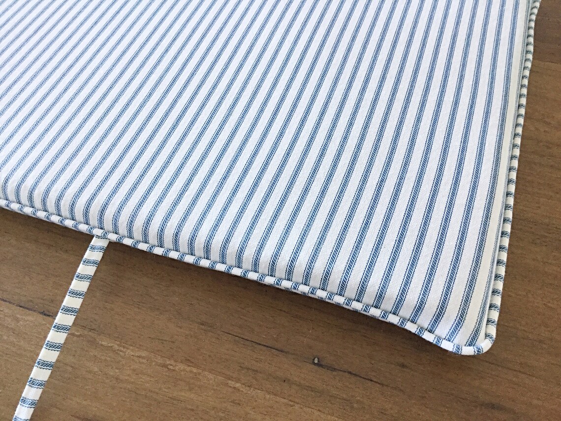 Hamptons Style Chair Pads Stripes Chair Pad Ticking Stripe Etsy