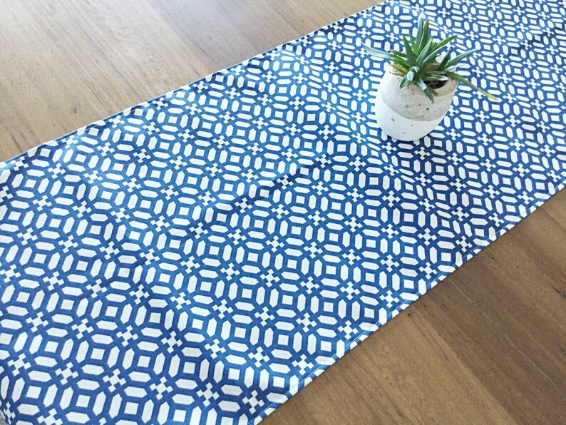 Hampton's Style Indoor/outdoor Table Runner. Coastal Beach Etsy Australia