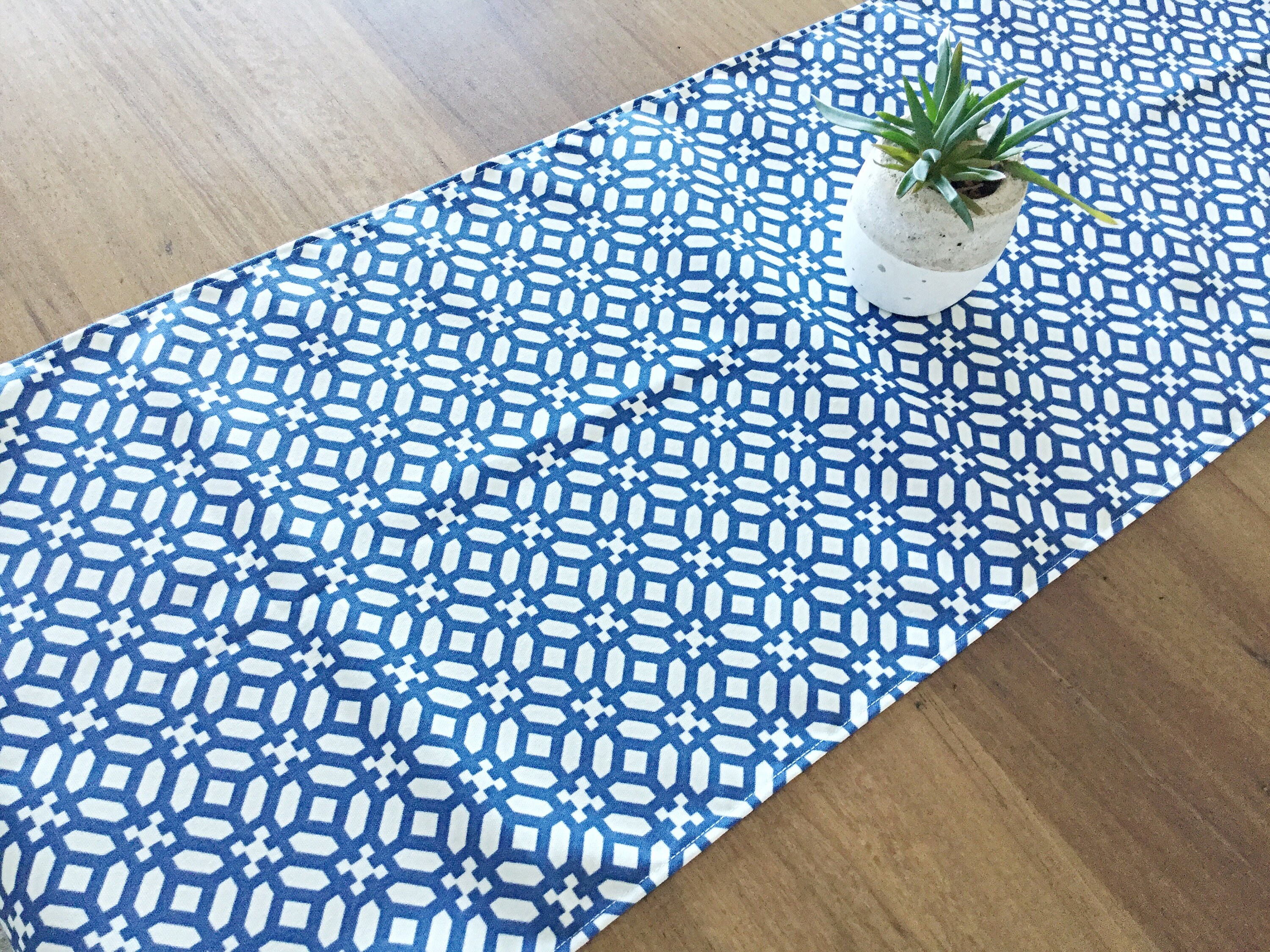 Hampton's Style Indoor/outdoor Table Runner. Coastal Beach - Etsy