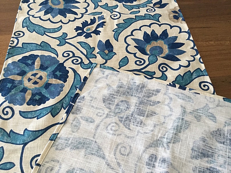 Hampton's Style Table Runner. Coastal Beach House Decor. Etsy