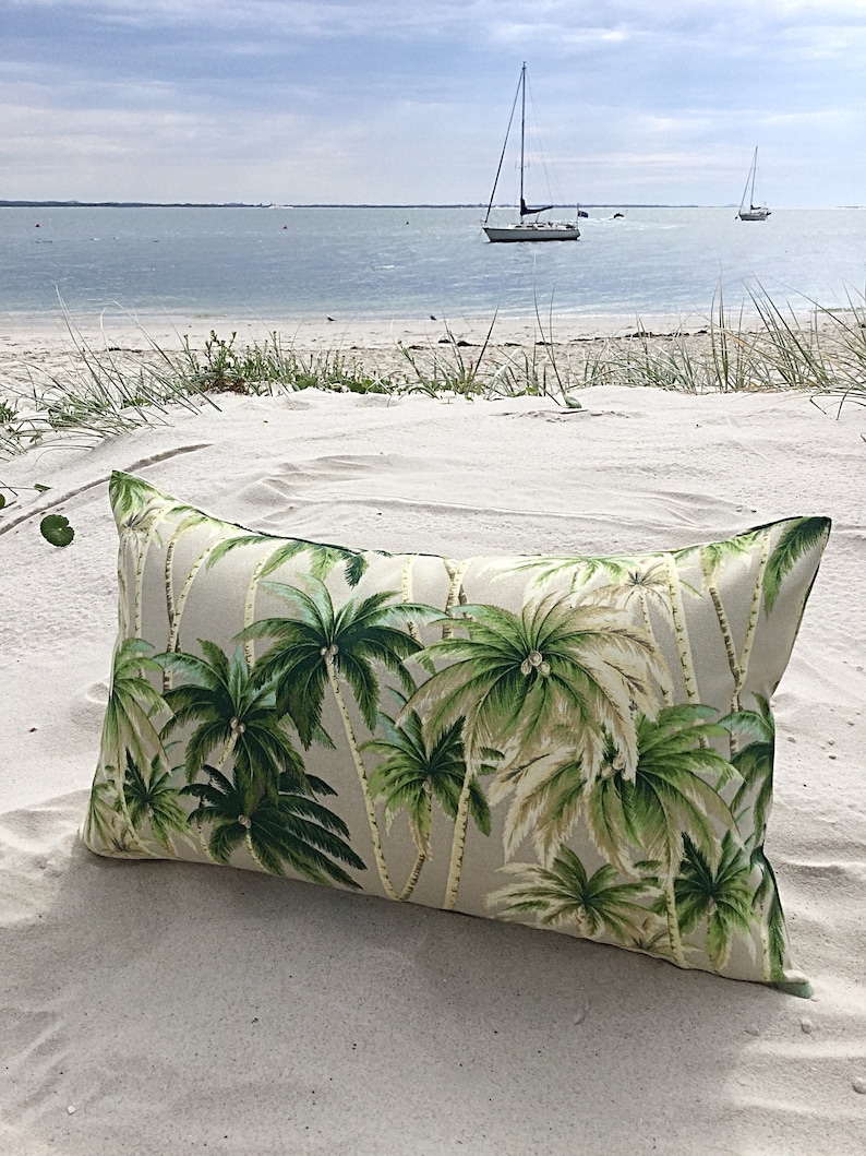 Outdoor Cushions Palm Tree Outdoor Cushion Cover Tropical Etsy Australia