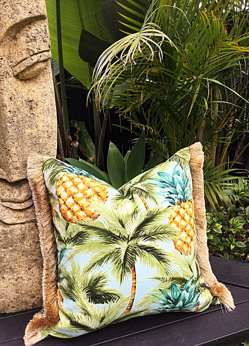 Outdoor Cushions Luau Outdoor Cushion Cover Tropical Etsy Australia