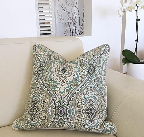 Kissen Kissen Damast Design Kissen Hampton Stil Kissen Etsy