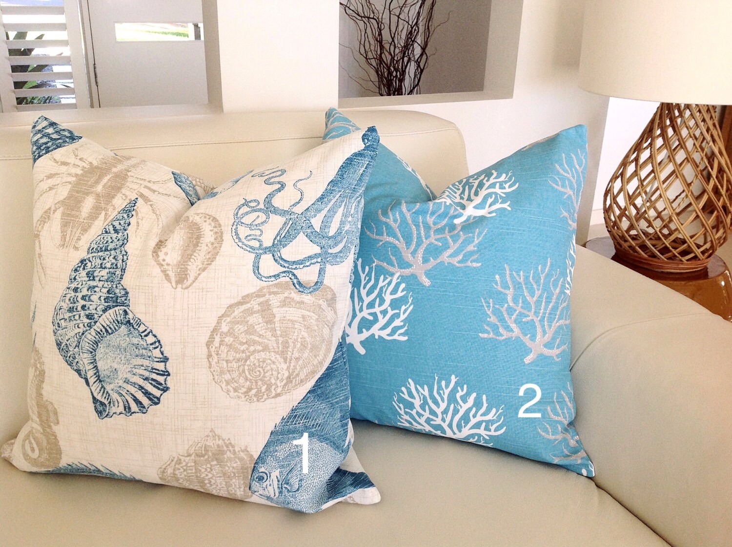 cushions beach theme