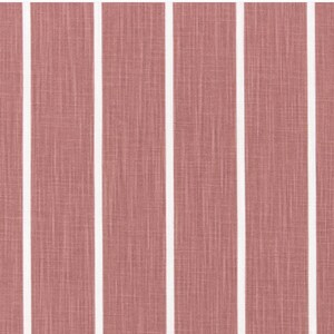 May include: A close-up of a pink and white striped fabric with a subtle textured pattern.