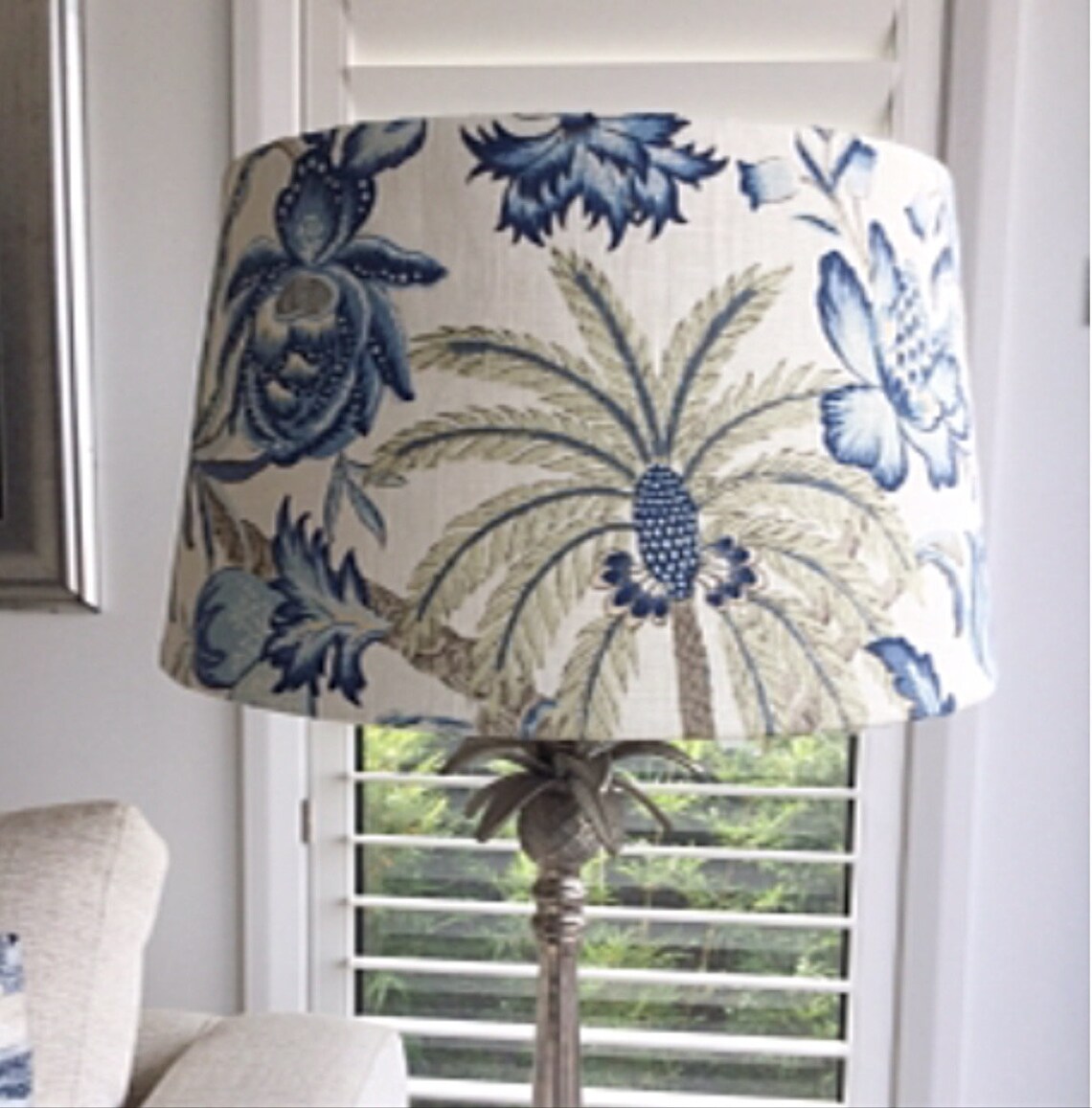 Lamp Shade Hampton's Beach House Lampshade Hampton's Etsy Australia