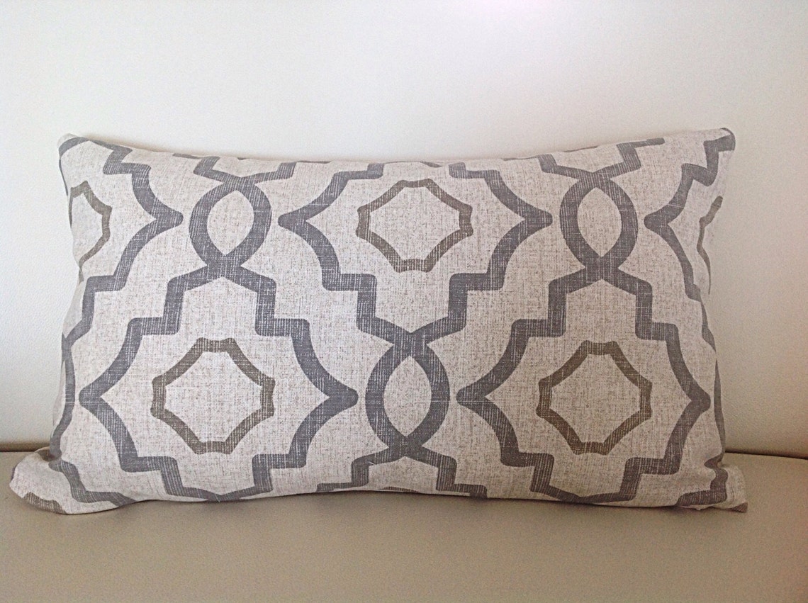 Ikat Cushions Pillows Charcoal Grey Cushions Set of 3 Ikat Etsy