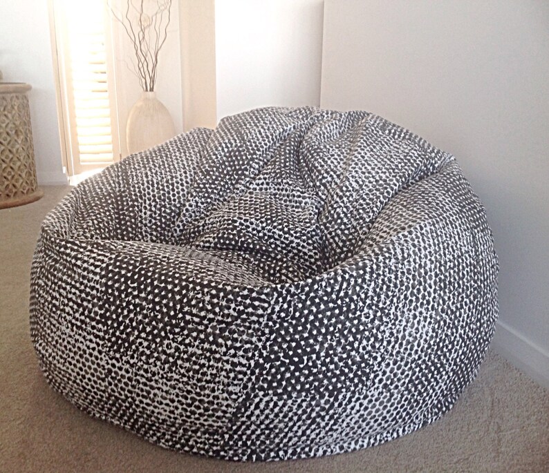 Bean Bag Cover Kids Bean Bag Abstract Dots Zoey Design Bean Etsy