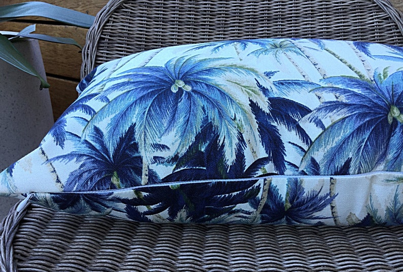 Outdoor Cushions Palm Tree Outdoor Cushion Cover Tropical Etsy