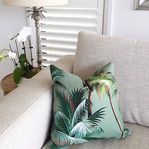 Hawaiian Cushion Covers Tropical Palms Pillows Beach Covers. Hawaiian, Retro Hawaiian Cushion Covers. image 3