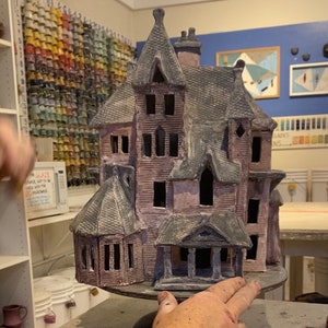 Ceramic Haunted House