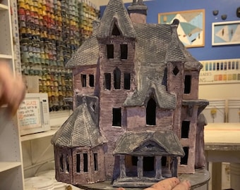 Ceramic Haunted House
