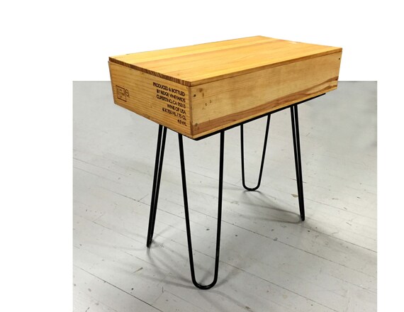 Wine Box Coffee or End Table Etsy UK