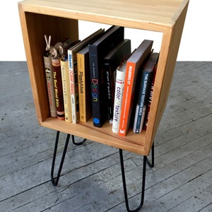 End table 2024 with bookshelves