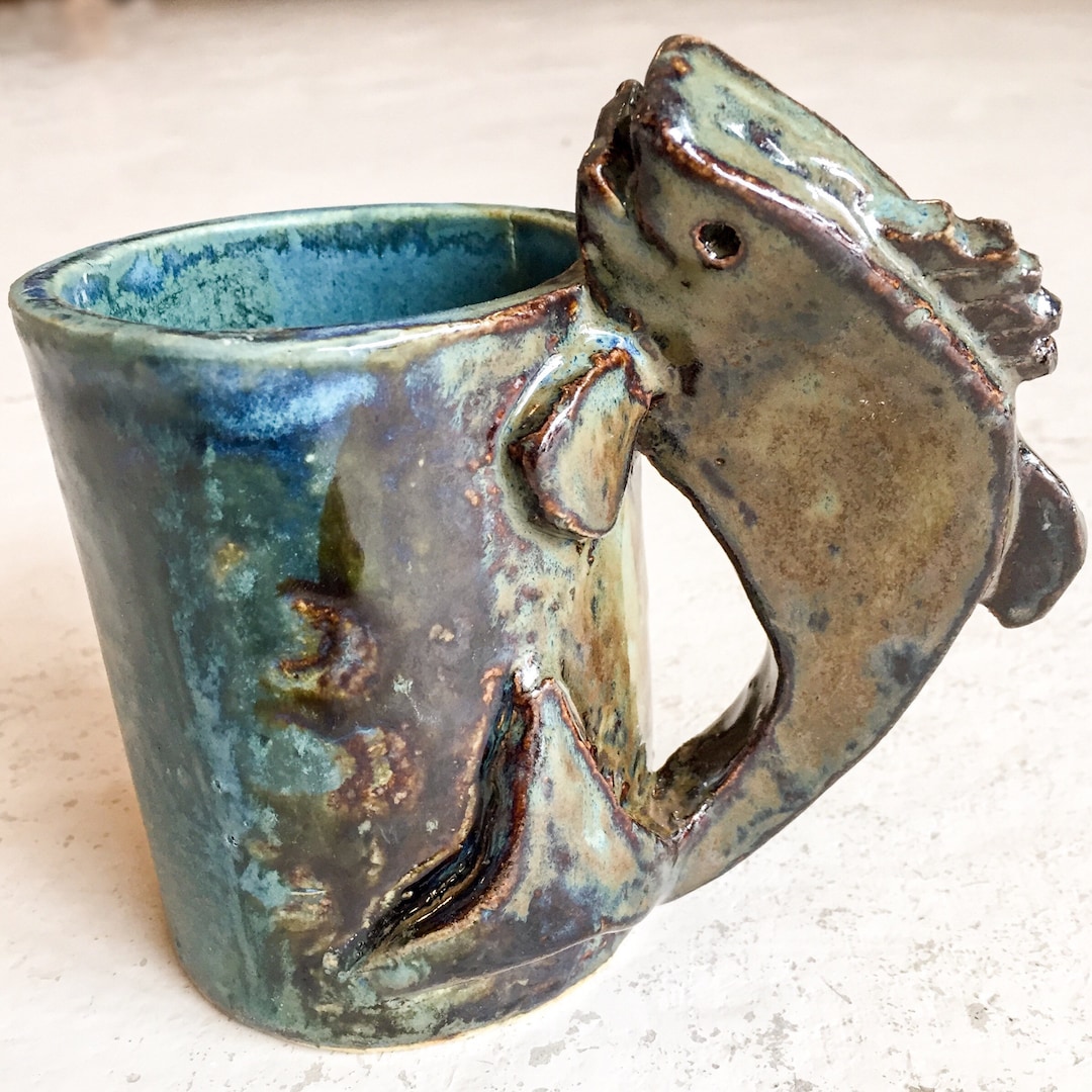 Fish Stack Mug Handmade Fish Mug - Etsy