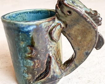 Handmade Fish Mug
