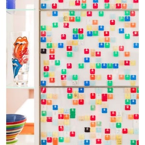 Plastic bread clip panels