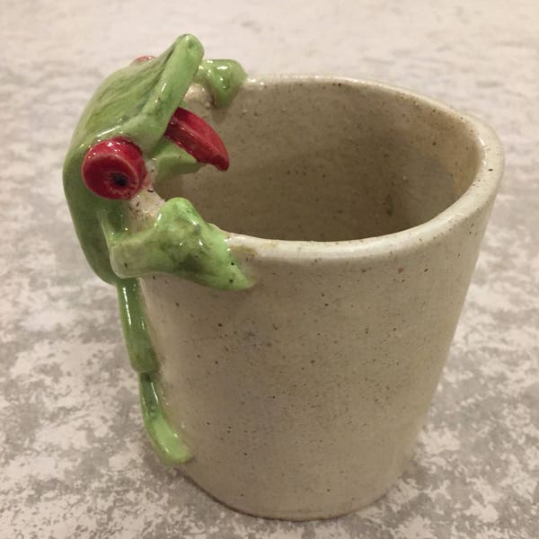 Frog Pencil Holder Etsy