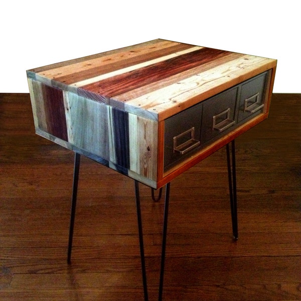 Upcycled End Tables Etsy