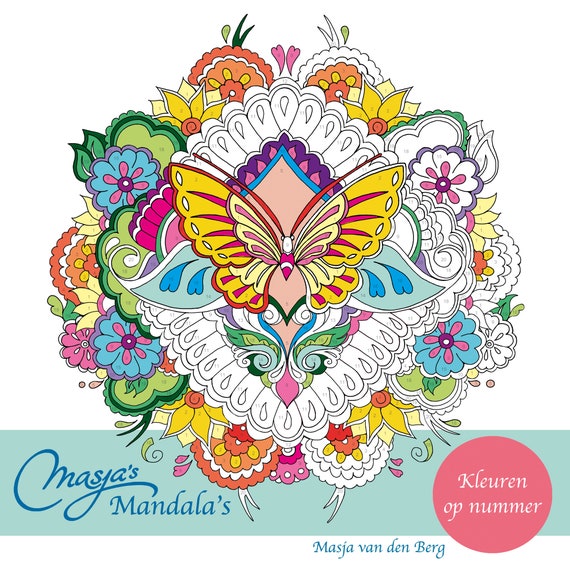 Kneden vrijdag Victor Masja's Mandala's Kleuren Op Nummer - Etsy