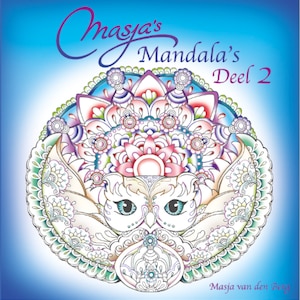 Masja's Mandala's Part 2, colouring book , Masja van den Berg