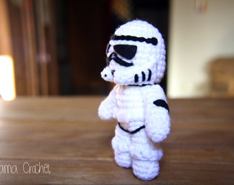 Stormtrooper - Muñeco de ganchillo Star Wars Amigurumi · Peluche de juguete de ganchillo hecho a mano