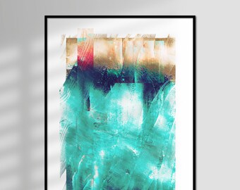 Waterfall - The Stone Roses, Limited Edition, Abstract Giclée Art Print