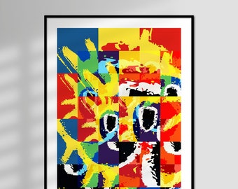 Scream - Primal Scream, Screamadelica, Limited Edition, Giclée Art Print