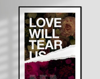 Division - Joy Division, Love Will Tear Us Apart, Limited Edition, Giclée Art Print
