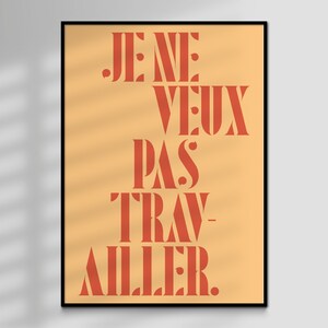 Work Sympatique, Pink Martini, Typographiy Lyrics, Limited Edition, Giclée Art Print image 5