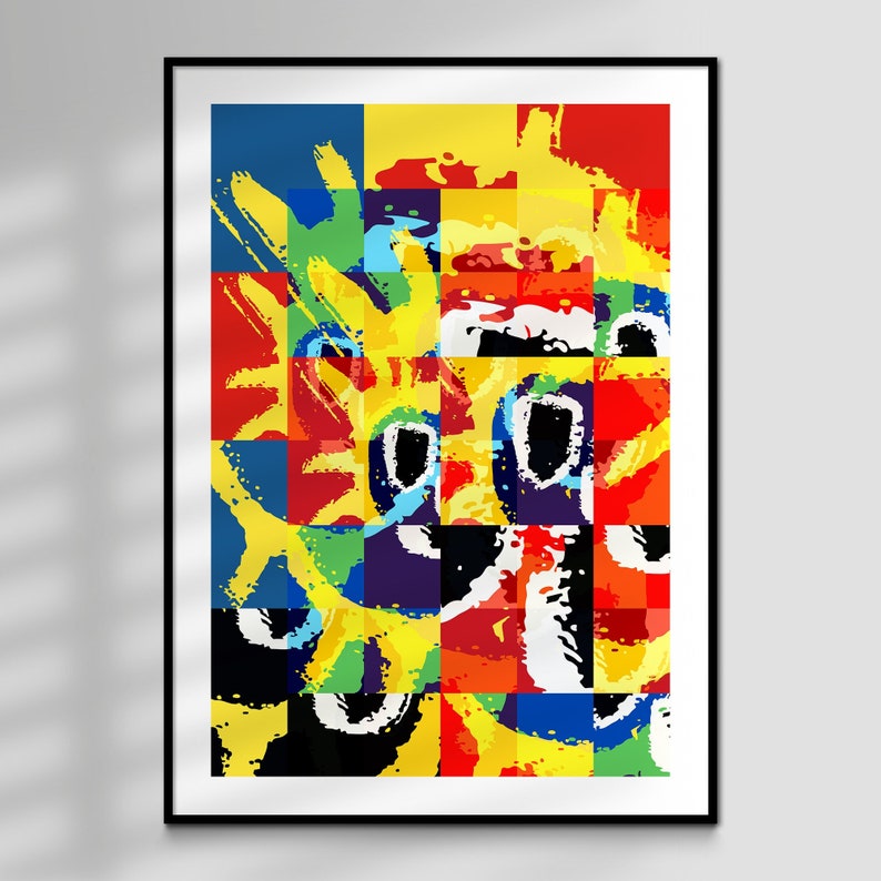 Scream Primal Scream, Screamadelica, Limited Edition, Giclée Art Print image 1