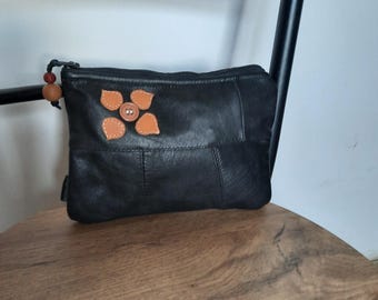 Leather Wallet/ Clutch/ Pouch