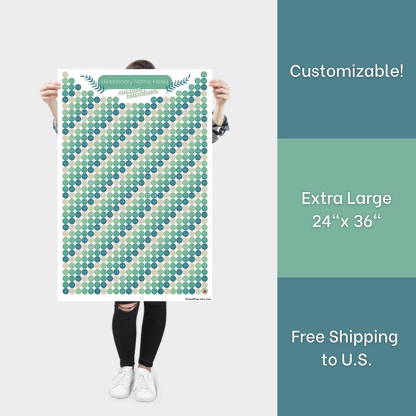 Missionary Countdown - Etsy