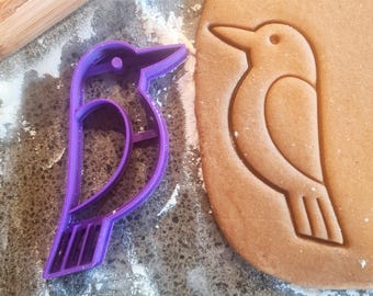 3D Printed Kingfisher / Kōtare Cookie Cutter - NEW DESIGN