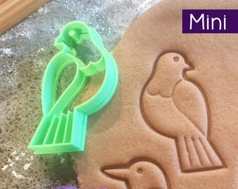 Mini 3D Printed Kererū / Wood Pigeon Cookie Cutter - NEW SIZE