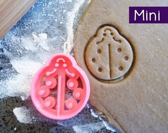 Mini 3D Printed Ladybug Cookie Cutter