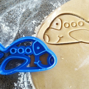 3D Printed Airplane Cookie Cutter