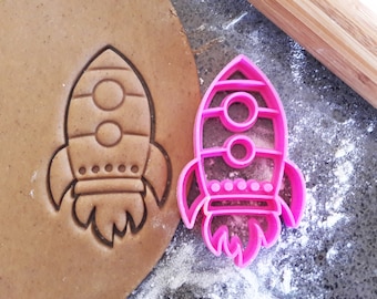 3D Printed Rocket Cookie Cutter