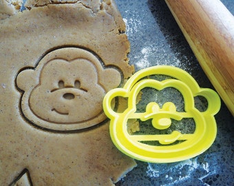 3D Printed Monkey Cookie Cutter