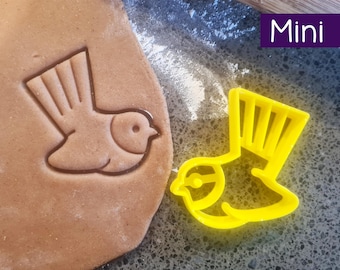 Mini 3D Printed Fantail /Pīwakawaka Cookie Cutter - NEW SIZE