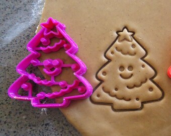 3D Printed Christmas Tree Cookie Cutter (Large)