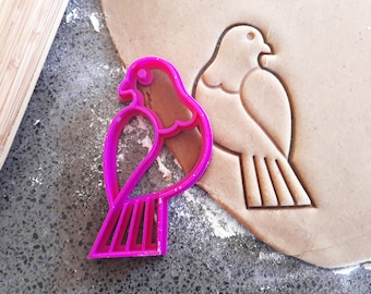 3D Printed Wood Pigeon Cookie Cutter