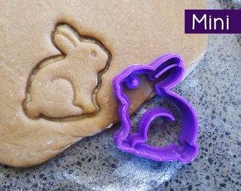 Mini 3D Printed Bunny Rabbit Cookie Cutter