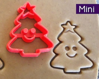 Mini 3D Printed Christmas Tree Cookie Cutter