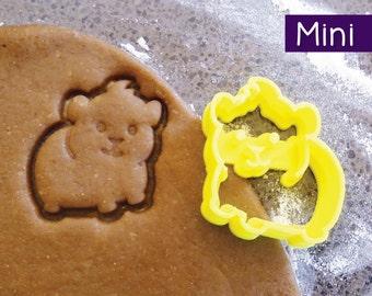 Mini 3D Printed Guinea Pig or Hamster Cookie Cutter
