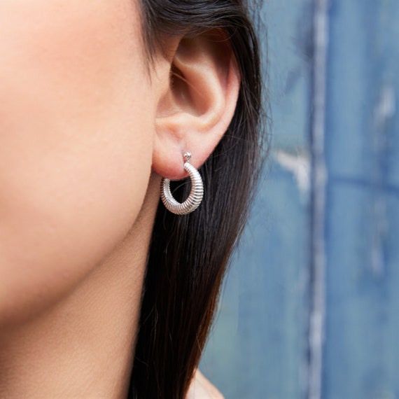 PERFECT Hoop Earrings in Sterling Silver | Sonia Hou – SONIA HOU