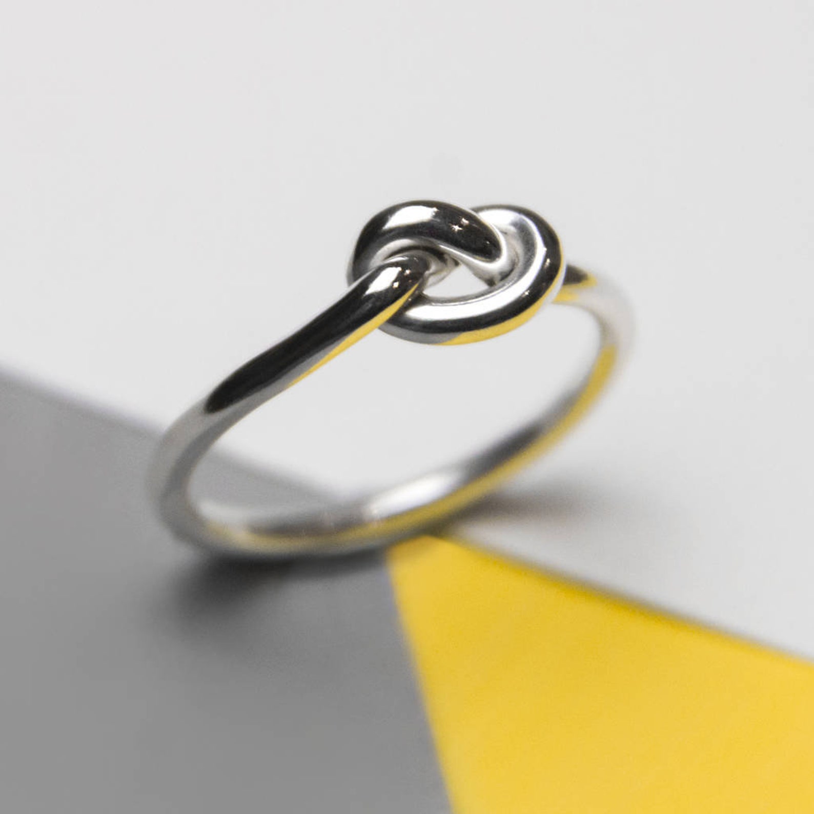 Rings Sterling Silver Ring 925 Silver Friendship Knot - Etsy
